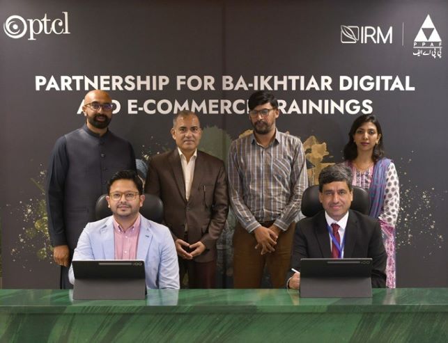 PTCL onboards IRM to deliver Ba-Ikhtiar's digital literacy component across 22 districts