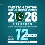 800+ Technology & Cybersecurity Leaders to Unite at Global CIO Summit & Awards Roadshow in Pakistan