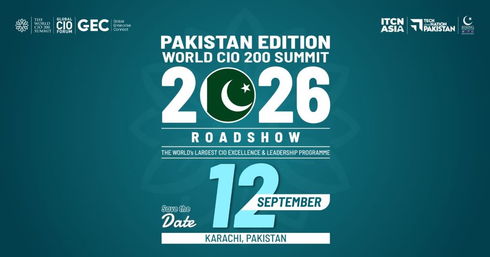 800+ Technology & Cybersecurity Leaders to Unite at Global CIO Summit & Awards Roadshow in Pakistan