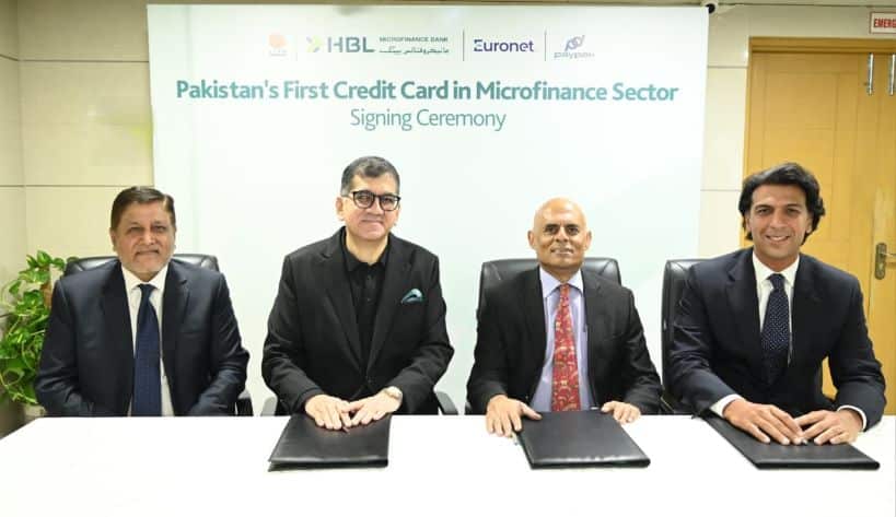 HBL MFB, 1LINK & Euronet to Launch First PayPak Credit Card