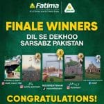 Sarsabz Announces Winners of ‘Dil Se Dekho Sarsabz Pakistan’ Campaign